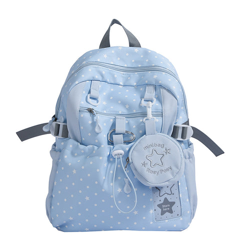 Star-Patterned Functional Backpack Bowlift