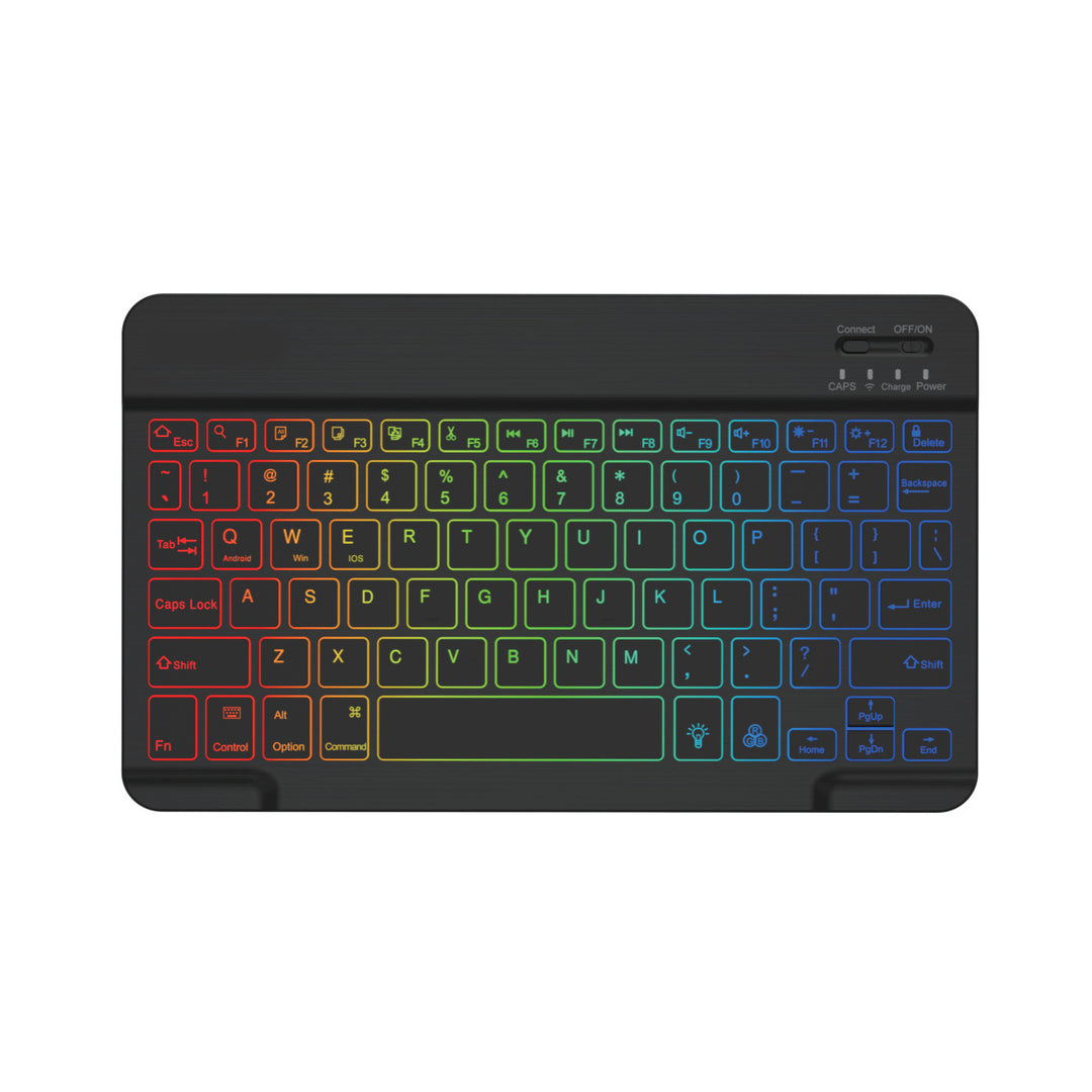 Rgb backlit Bluetooth keyboard Bowlift