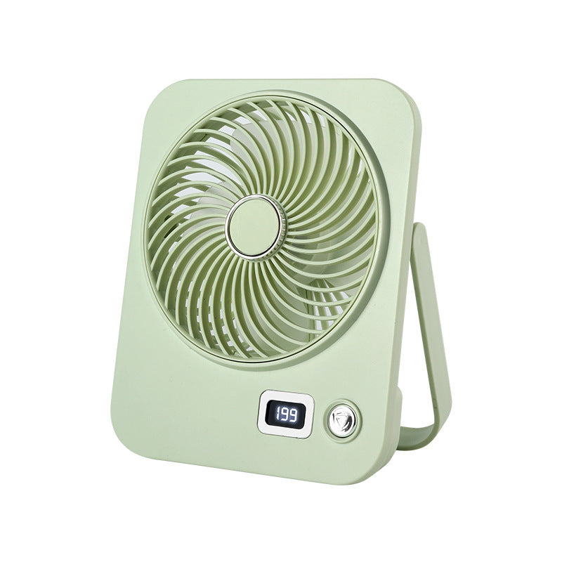 Ladies portable table fan with digital speed display Bowlift