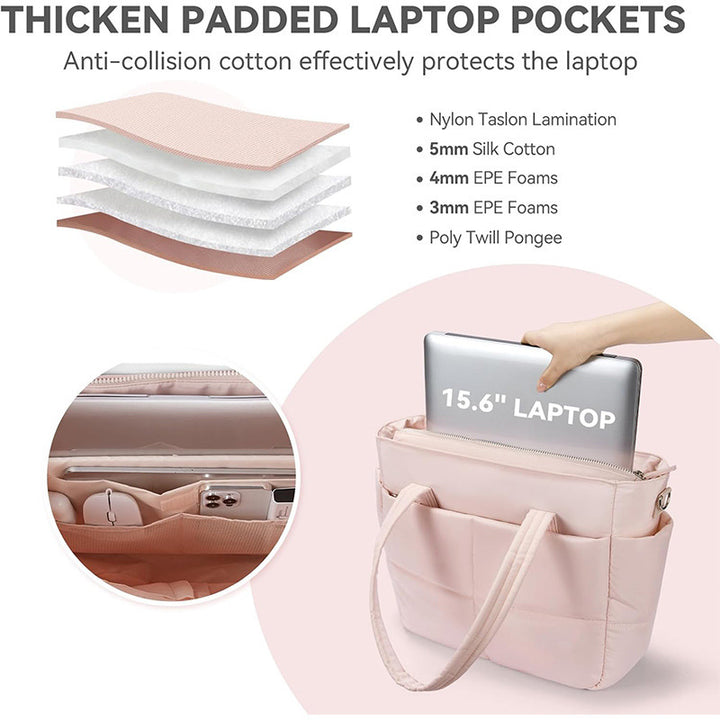 Spacious and Versatile Shoulder Bag with Removable Shoulder Strap Bowlift
