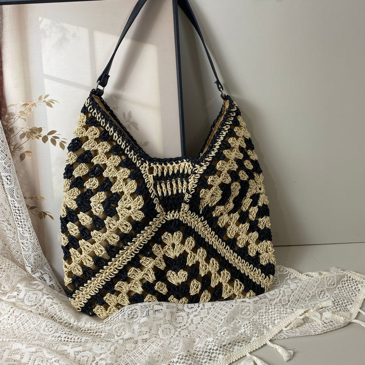 Hand-knotted beach bag Bowlift