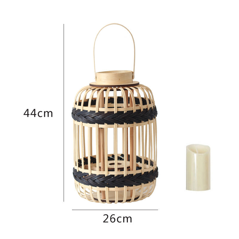 Decorative Rattan Lantern Bowlift