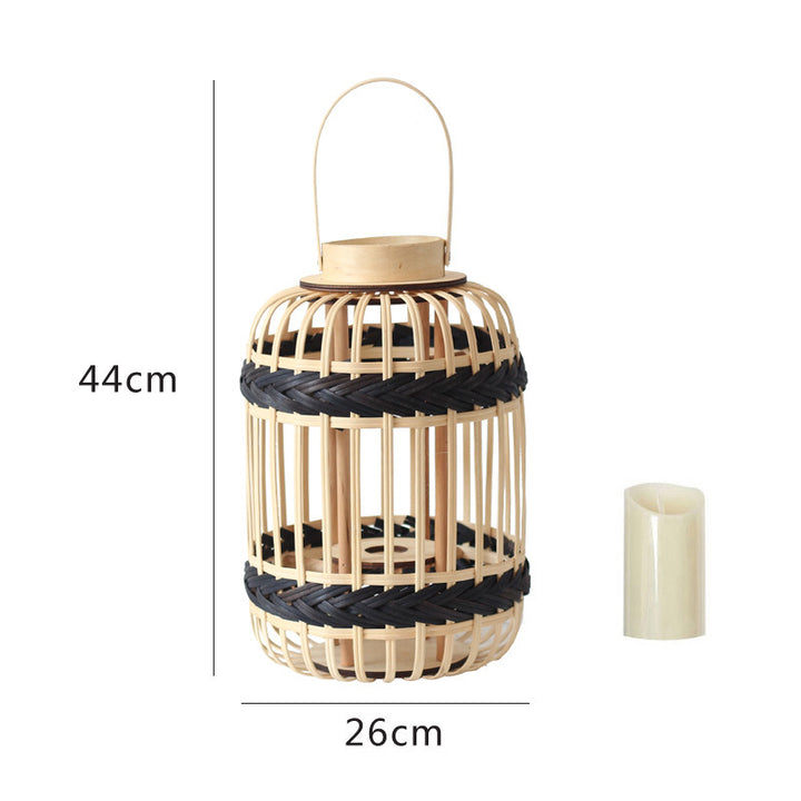 Decorative Rattan Lantern Bowlift