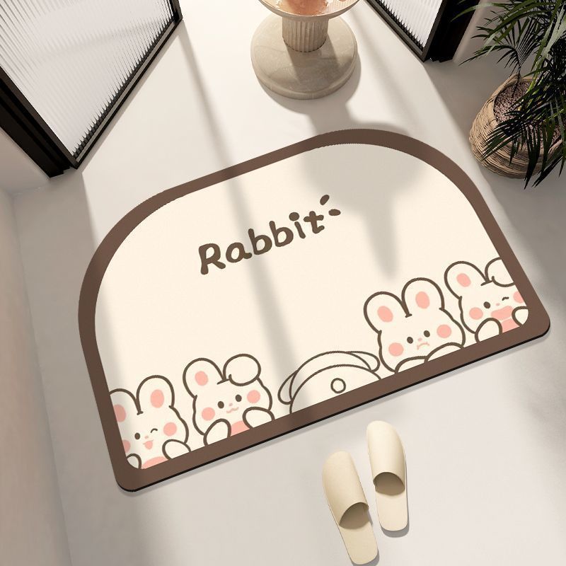 Cute Animal-Themed Floor Mat