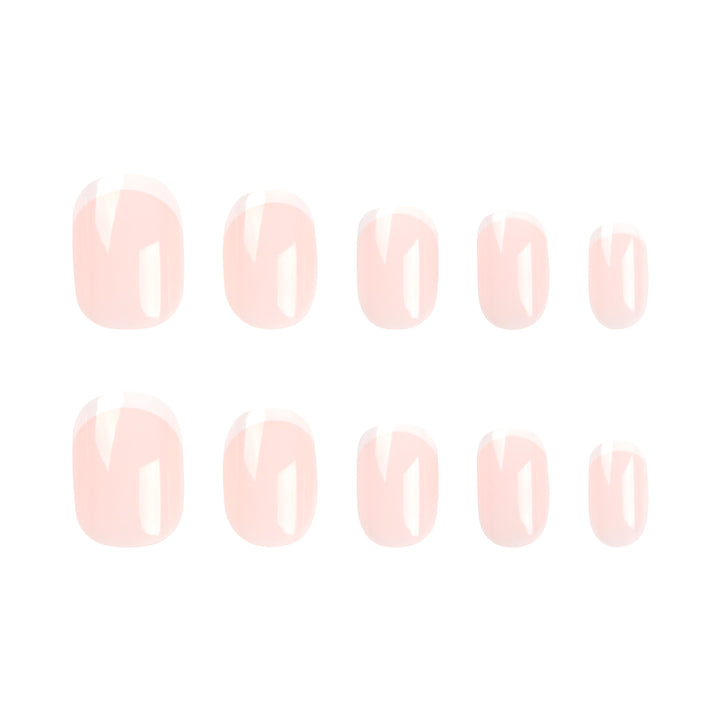 Nail art set for elegant French manicure Bowlift