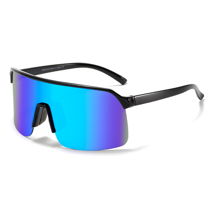 Women Sports Sunglasses with Wide Frame and Integrated UV Protection Bowlift