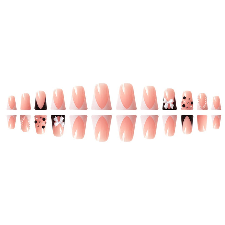 Decorative Acrylic Press-On Nail Extensions Bowlift