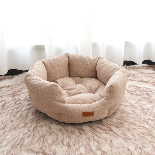 Round Supportive dog Nest