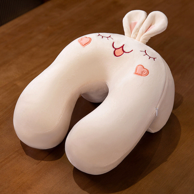 Neck support pillow with playful animal design Bowlift