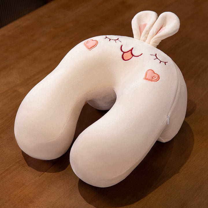 Neck support pillow with playful animal design Bowlift