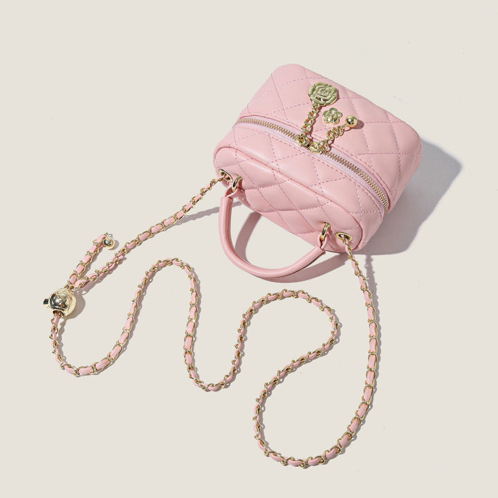 Quilted Mini Crossbody Handbag Bowlift