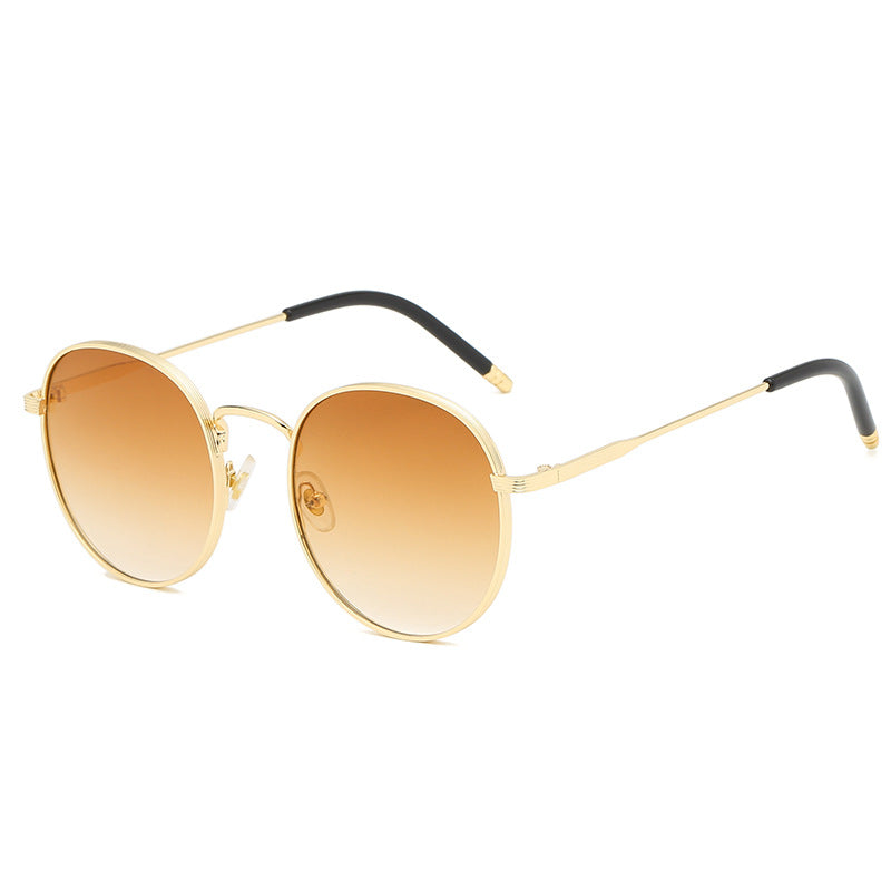 Oversized Round Frame Sunglasses