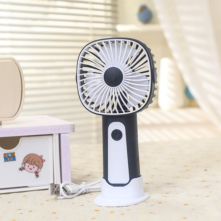 Women's Portable USB Hand Fan with Adjustable Tilt Angle Bowlift