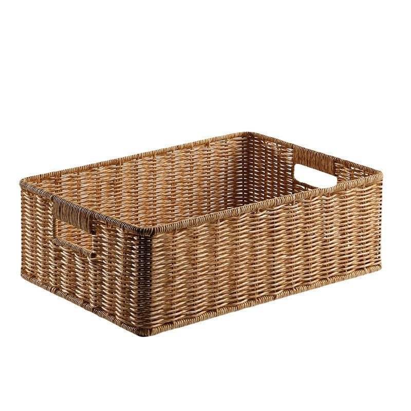 Handcrafted Woven Storage Basket Bowlift