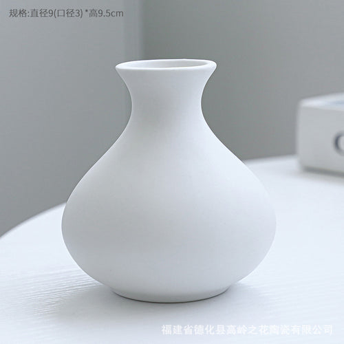 Elegant Minimalist Ceramic Flower Vase