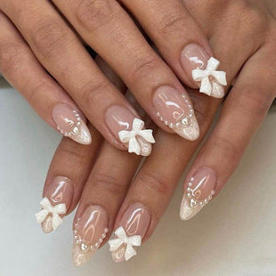 Elegant Gel Nail Art Extensions Bowlift