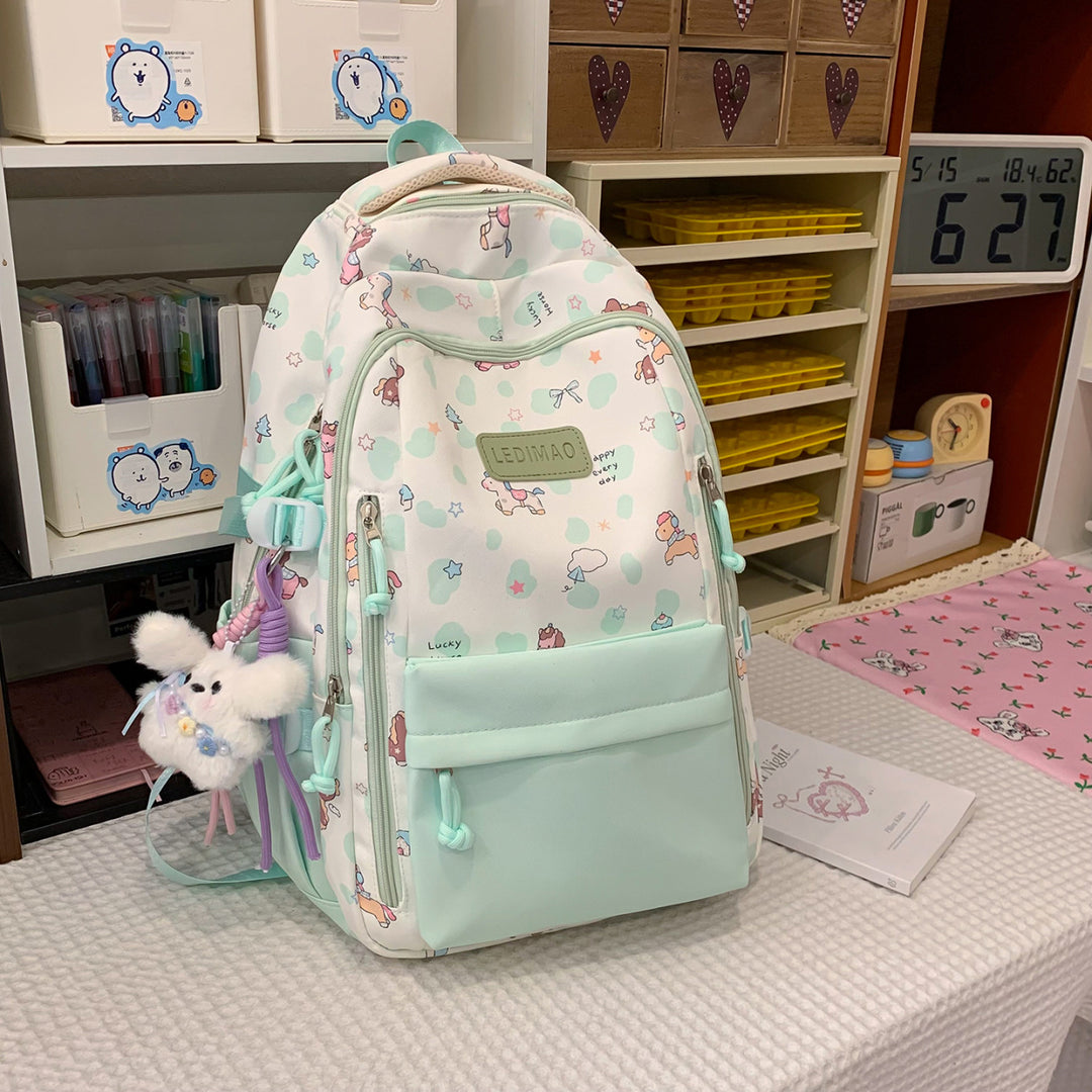 Playful Animal Graphic Backpack