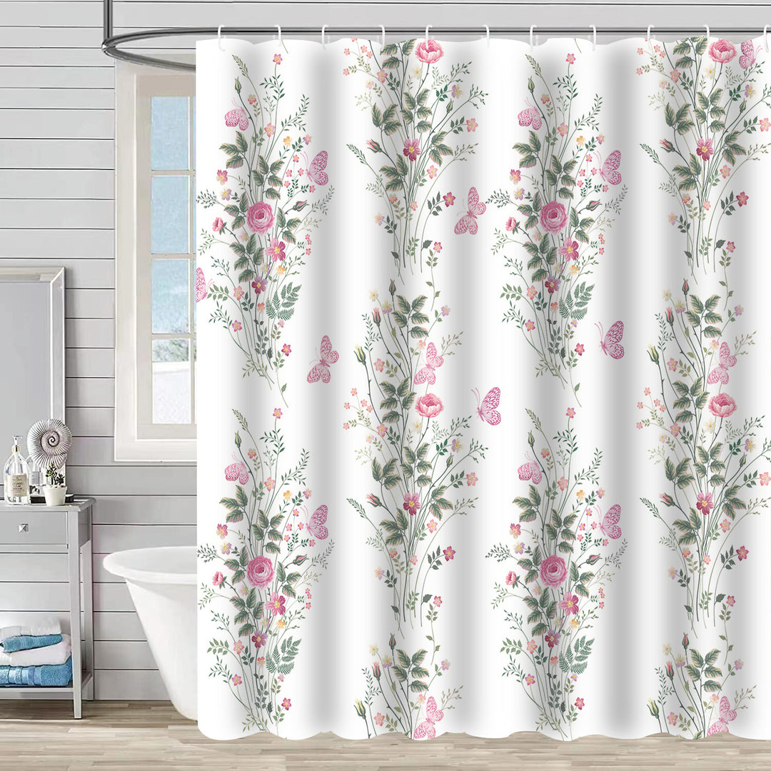 Botanical Garden Shower Curtain Bowlift