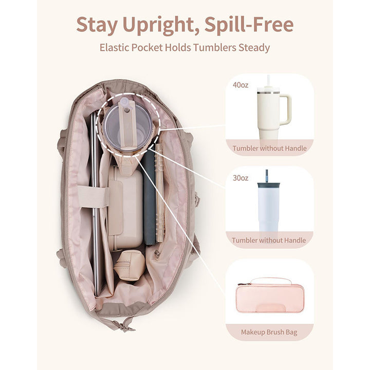 Multifunctional shopping bag with additional compartments Bowlift