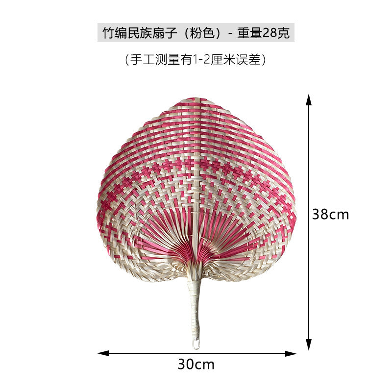 Ladies handcrafted fan made from sustainable materials Bowlift
