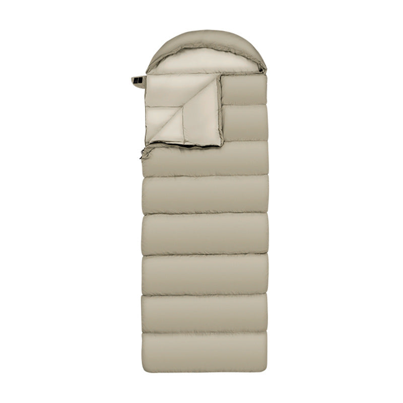 High-quality and warm sleeping bag with headrest Bowlift