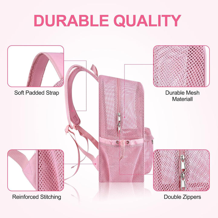 Airy Mesh Backpack Bowlift