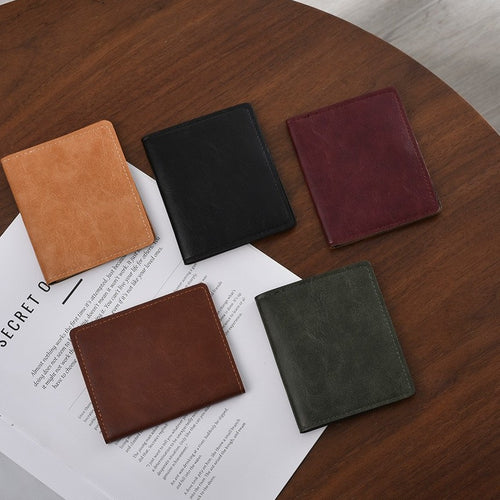 Compact Leather Card Holder Bowlift