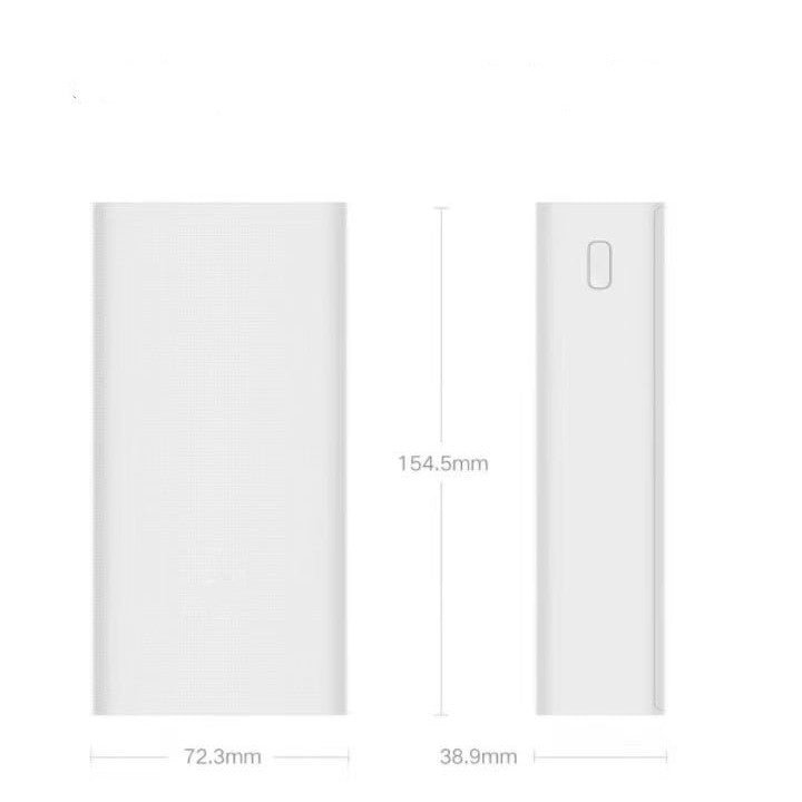 High-capacity USB-C portable power bank with dual USB-A fast-charge ports and LED indicators Bowlift