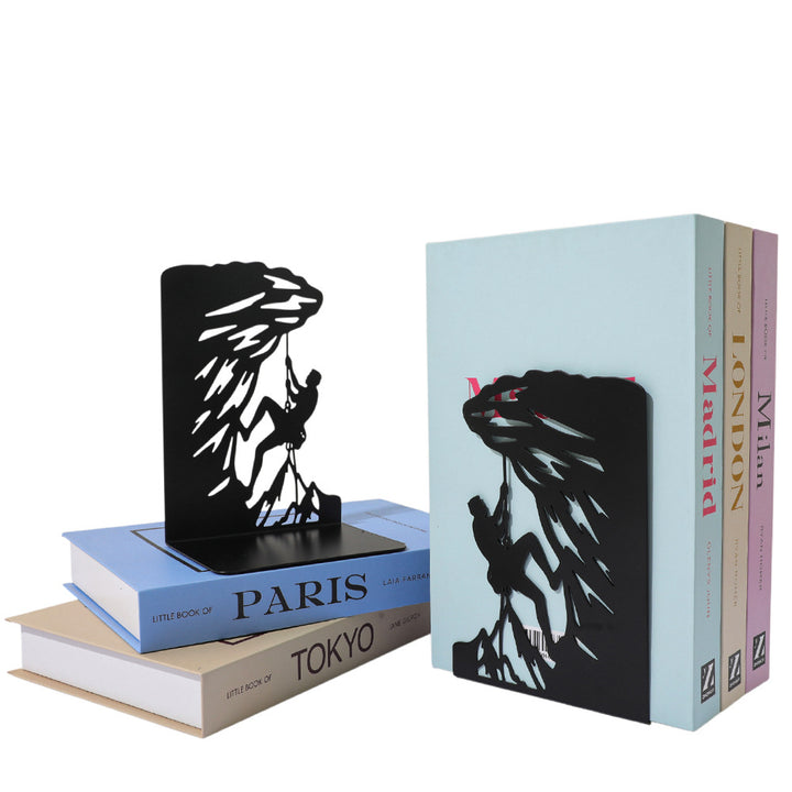 Mountain Climbing Themed Decorative Bookends