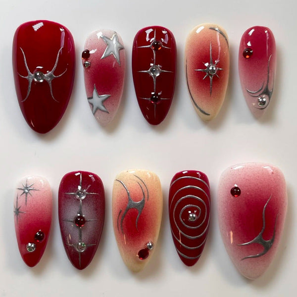Thematic Artisan Press-On Nail Set Bowlift