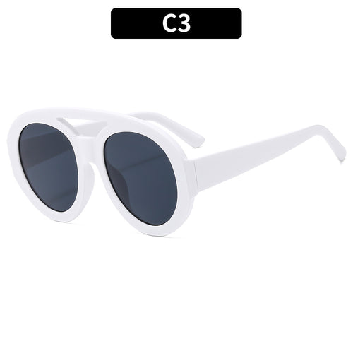 Oversized Gradient Lens Sunglasses Classic Style