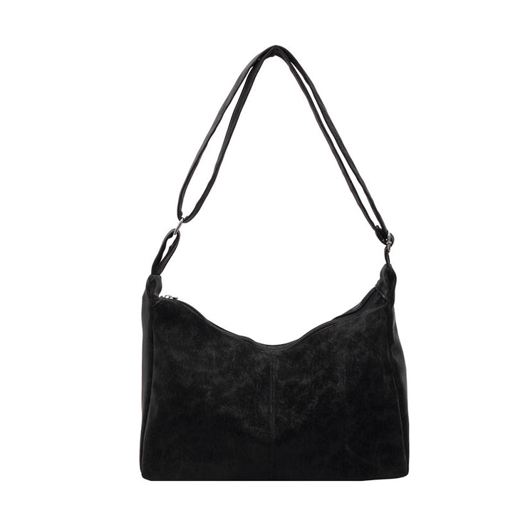 WoSoft Textured Faux Leather Hobo Bag Bowlift