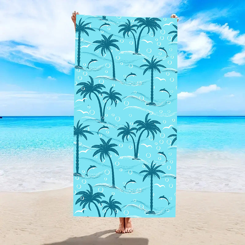 Nautical-Themed Beach Towel Bowlift