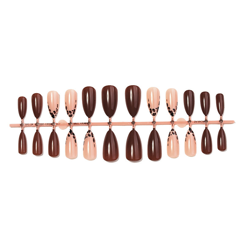 Premium Glossy Press-On Nail Tips Set Bowlift