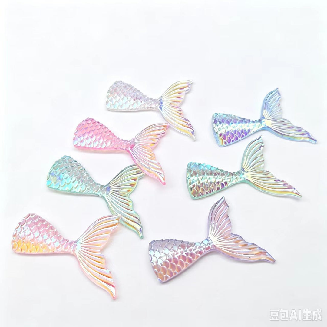 Glittering sea fins decorative stones Bowlift