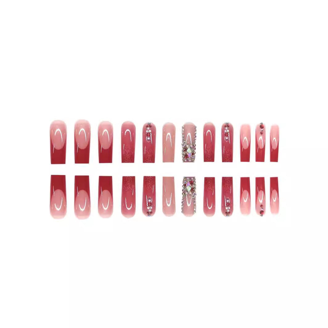 Decorative Press-On Nail Extensions Bowlift