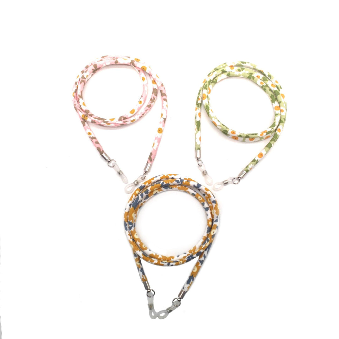 Floral Patterned Eyewear Retainer Bowlift