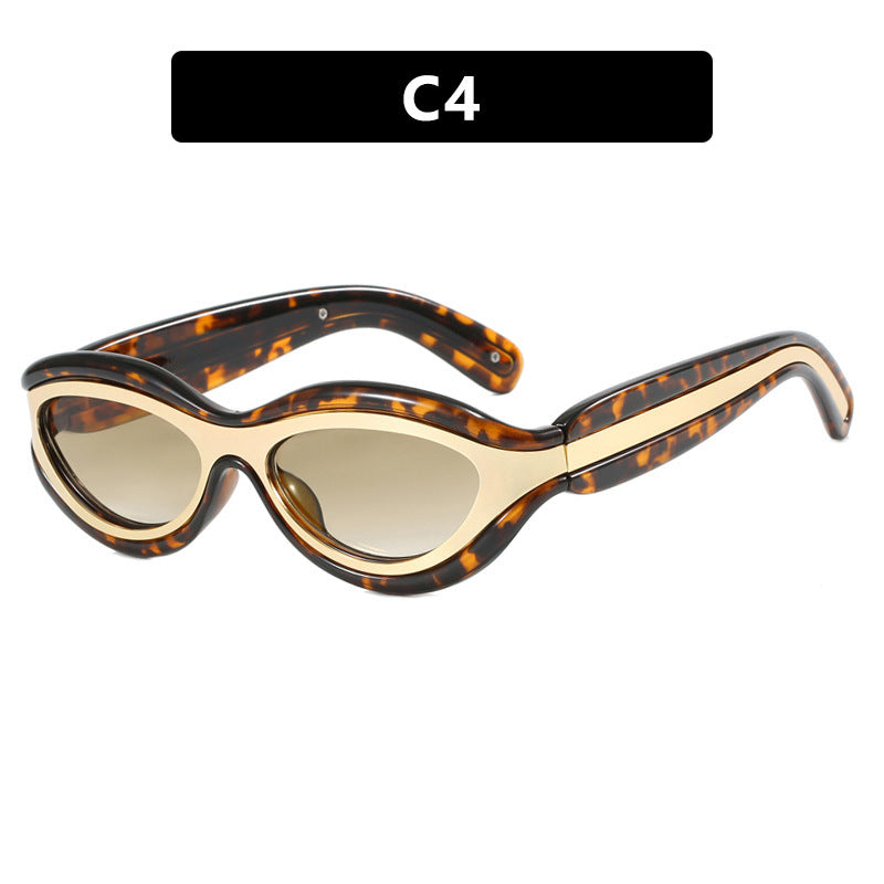 Ladies Cat-Eye Sunglasses with protective UV protection and stylish frame Bowlift