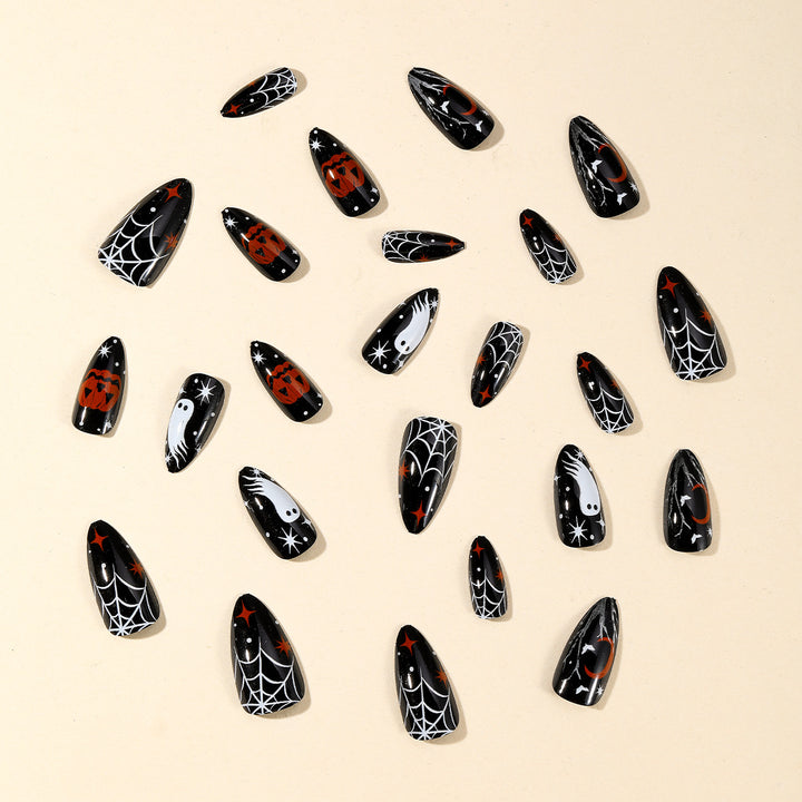 Halloween-Themed 3D Nail Art Bowlift