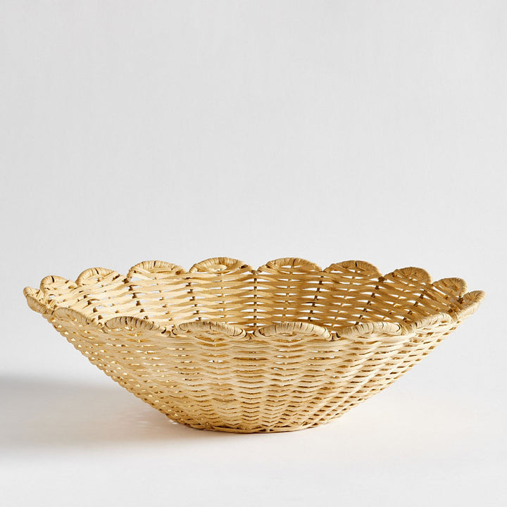 Decorative fruit basket with artistic weaving Bowlift