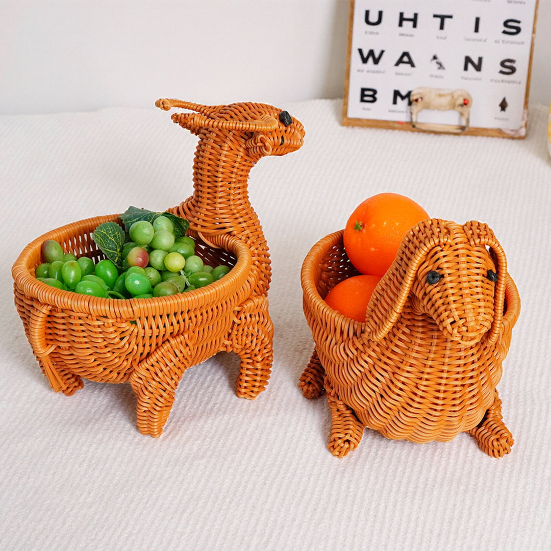 Women Creative Animal-shaped Storage Basket Bowlift