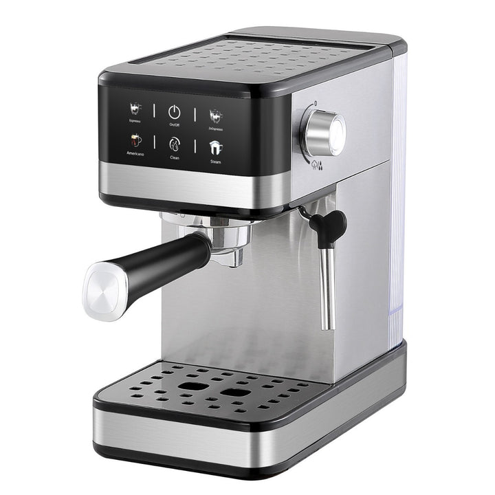 Espresso machine with integrated milk frother Bowlift