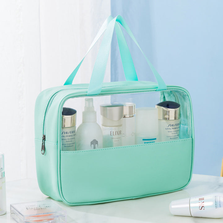 Transparent Cosmetic Storage Pouch Bowlift