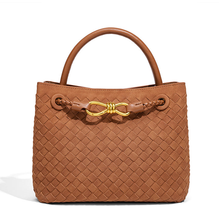 Chic Woven Handbag Bowlift