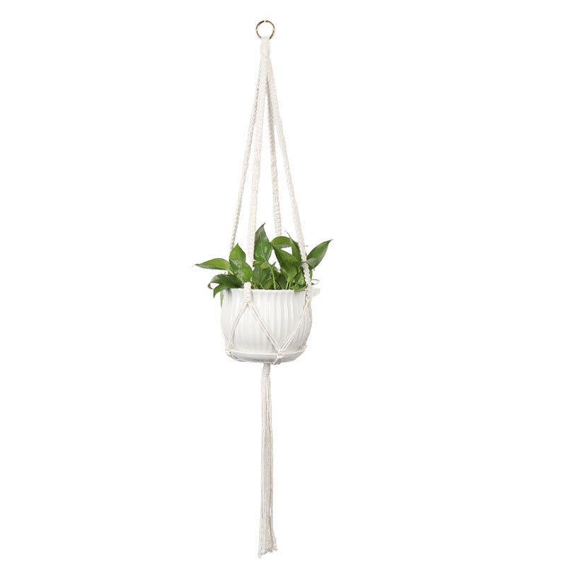 Plant-hanging macrame shelf Bowlift