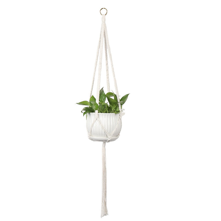 Plant-hanging macrame shelf Bowlift