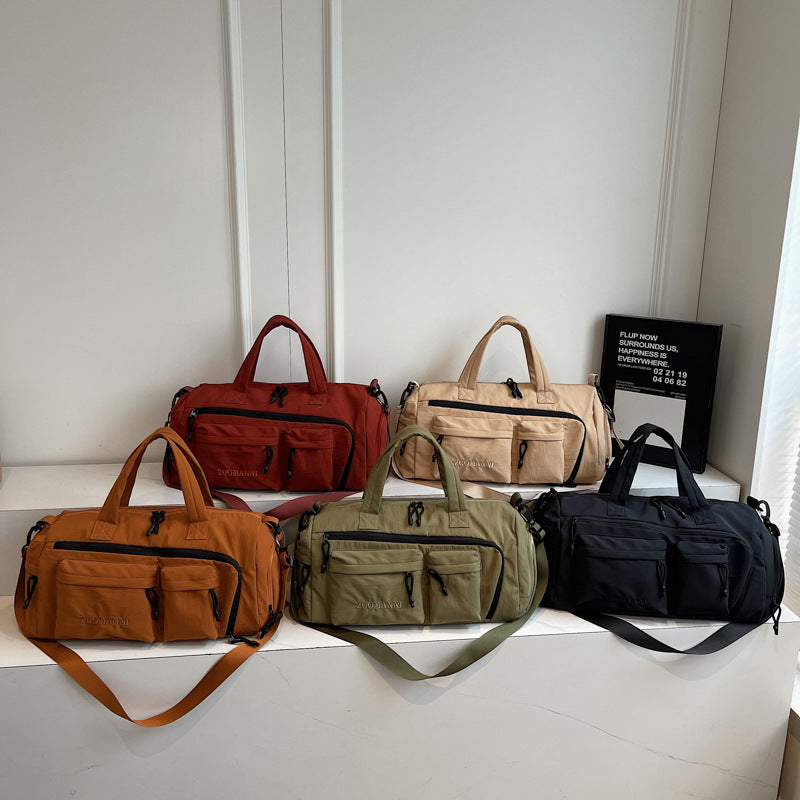 Durable Multi-Compartment Travel Duffel