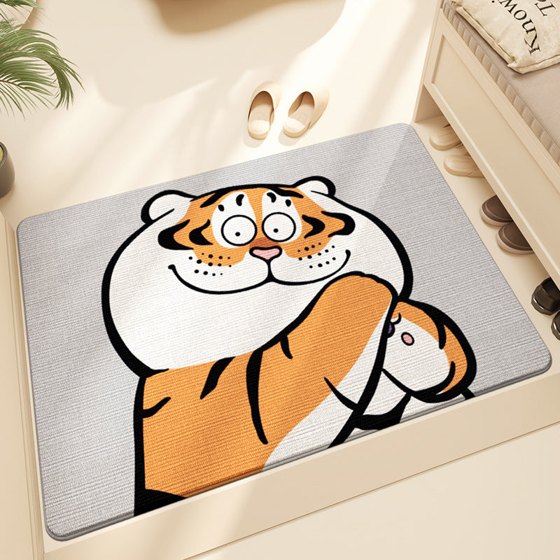 Cartoon Character Entry Mat Bowlift
