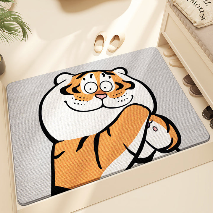 Cartoon Character Entry Mat Bowlift