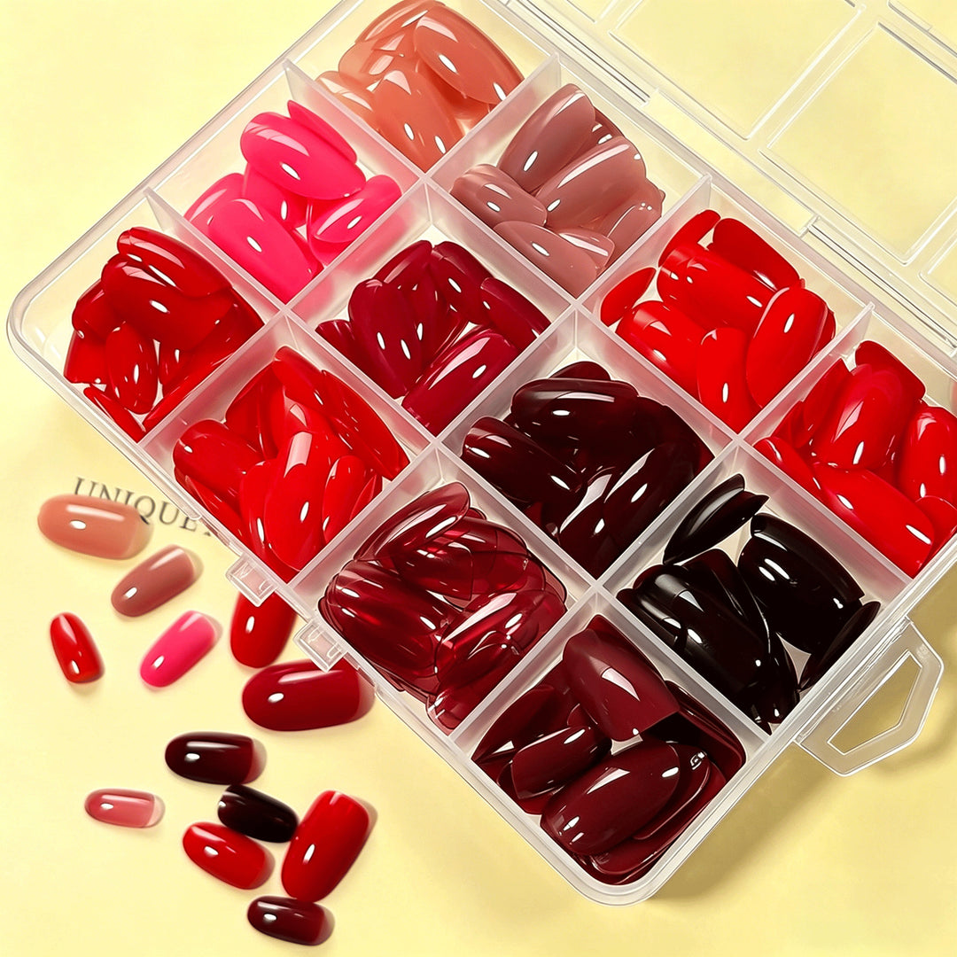 Assorted Press-On Nail Tips Collection Bowlift
